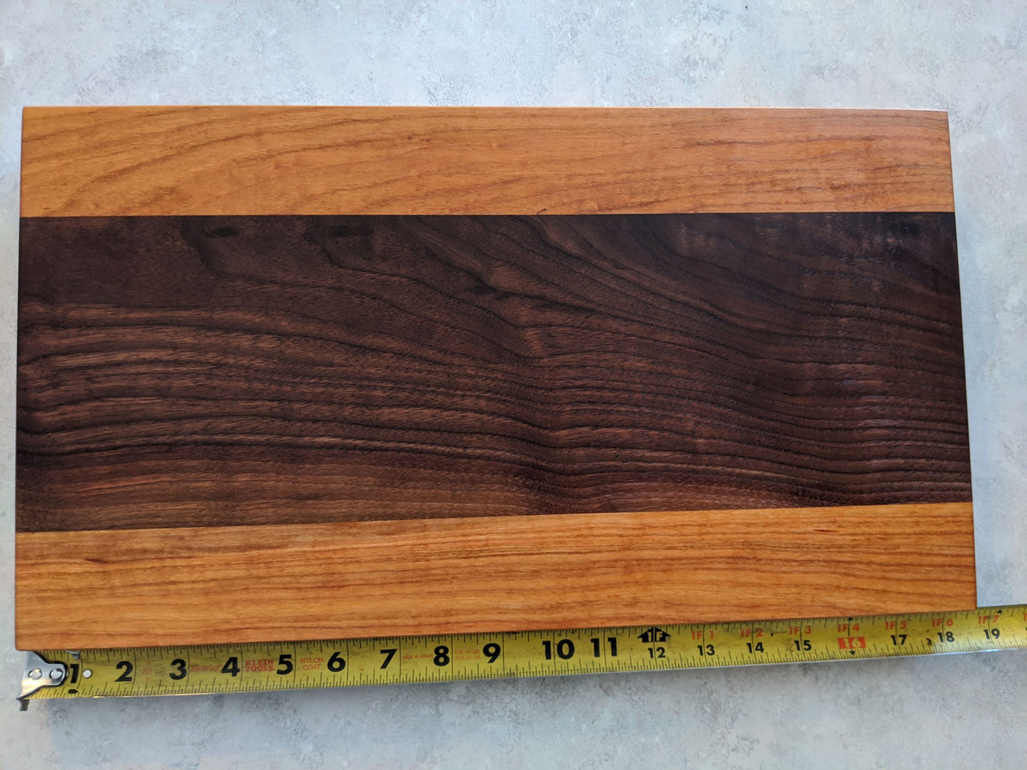 Walnut and Cherry Face Grain Cutting Board  ***Free Shipping*** Christmas Gift Mom or Dad, Housewarming, Chef, Charcuterie board