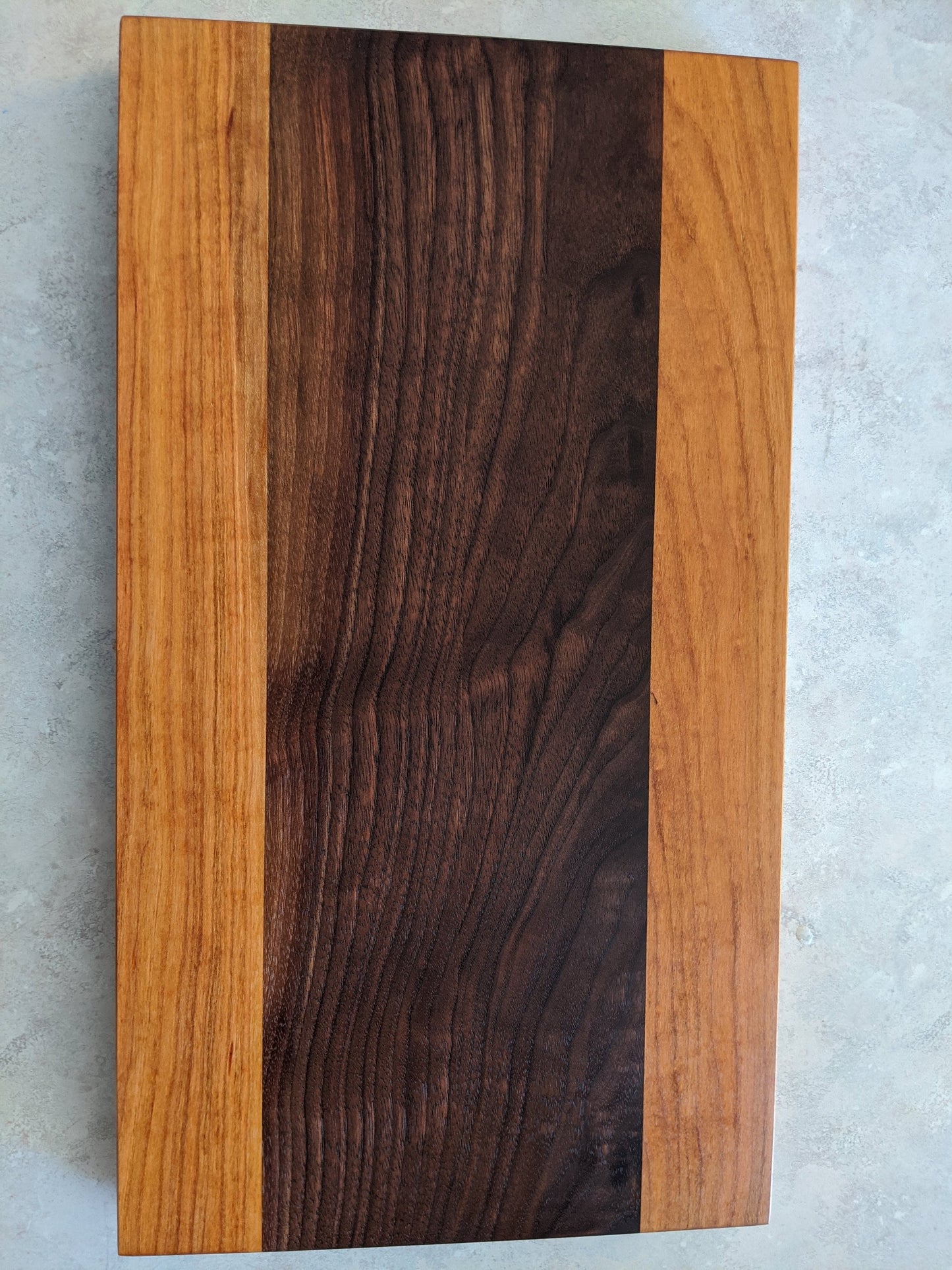 Walnut and Cherry Face Grain Cutting Board  ***Free Shipping*** Christmas Gift Mom or Dad, Housewarming, Chef, Charcuterie board