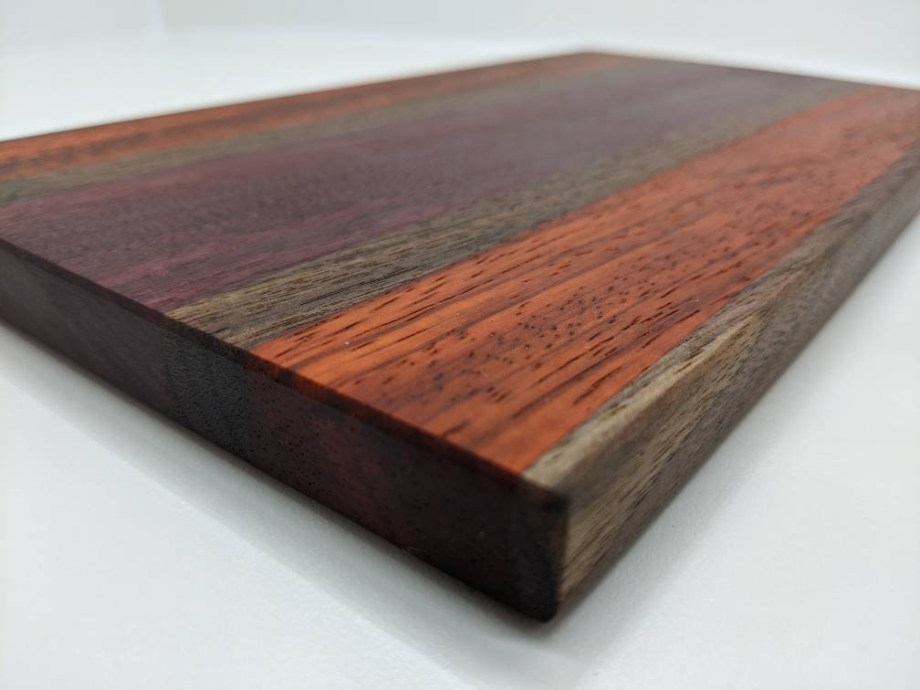 Bar Board Padauk Purpleheart Walnut