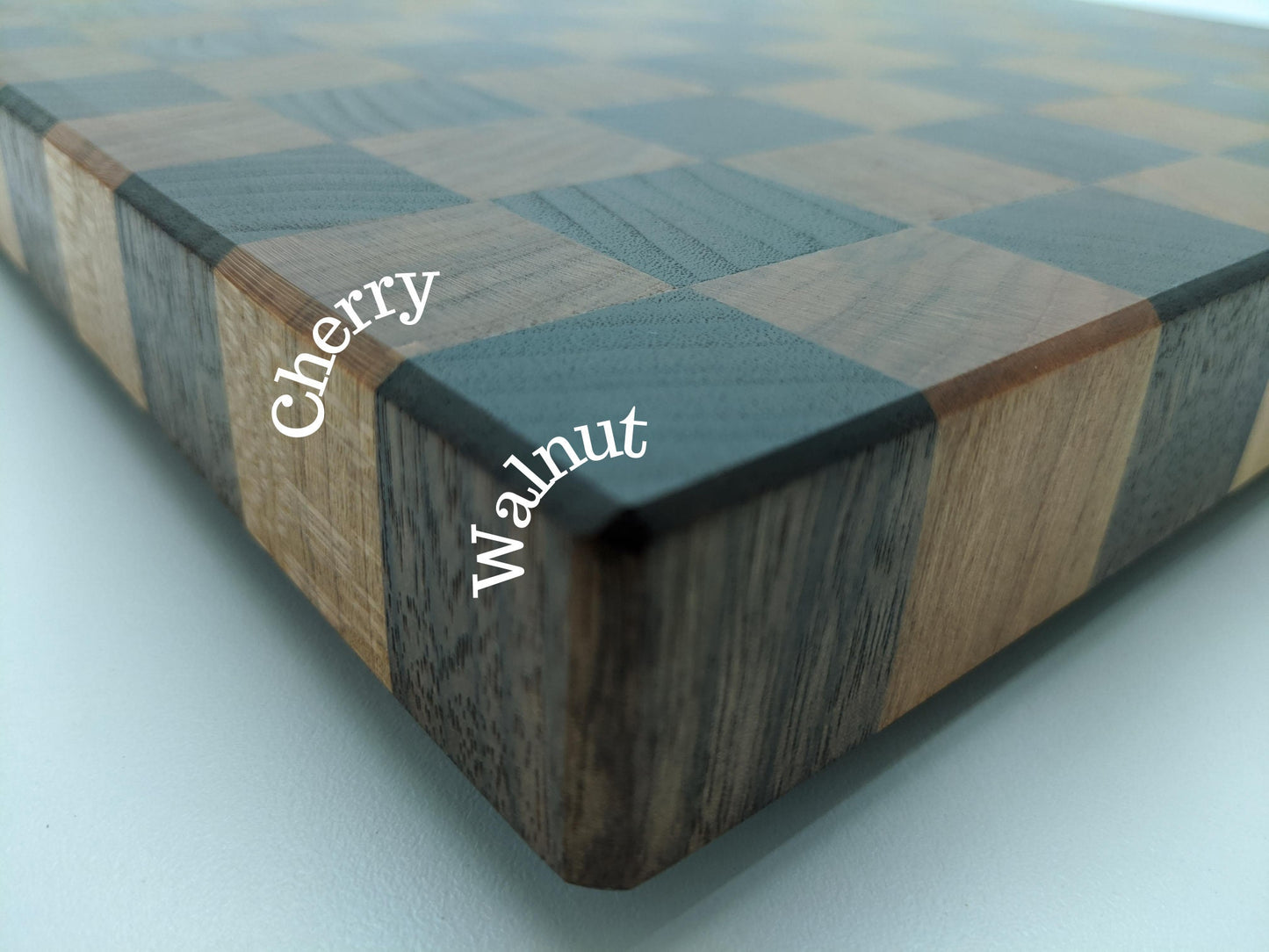 Walnut and Cherry End Grain Cutting Board