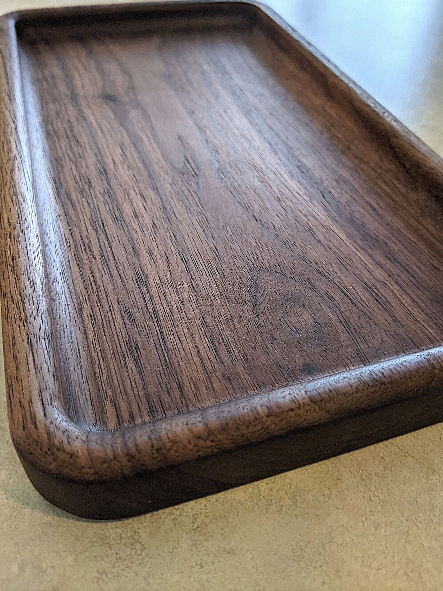 Walnut Catch All Tray